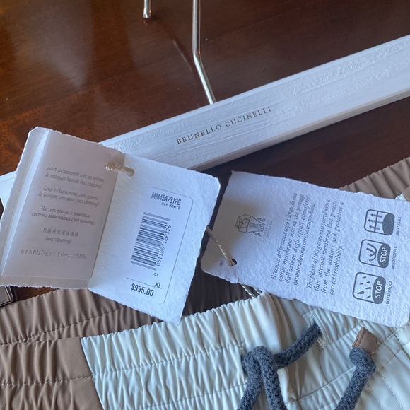 Brunello Cucinelli Men’s track pants New With Tags - Picture 5 of 6